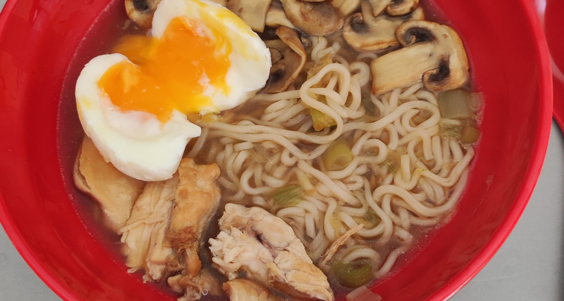 Ramen poulet maison
