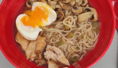Ramen poulet maison