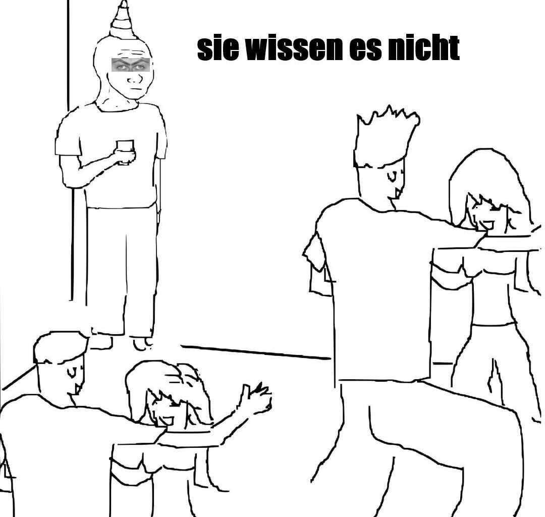 Sie wissen es nicht