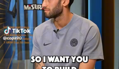 [COPA90] Hakan Calhanoglu choses his dream 5-a-side Inter team.