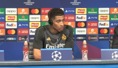 Jude Bellingham on Man City and other club interests: "Yeah, I had a good conversation with all teams, I just felt like as soon as Madrid came in, it was a bit of like no-brainer really. The size of the club, the chance to play with so many amazing players, I kinda just jumped and made the decision"