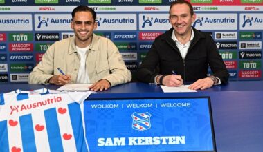 Official: SC Heerenveen signs Sam Kersten on a free transfer from PEC Zwolle