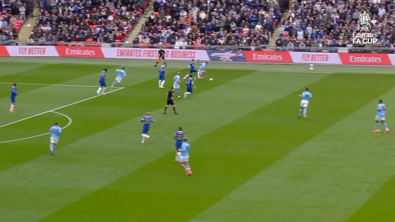 Vision from KDB 🎯| So close from Foden 😮‍💨
