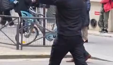 Agression des étudiants propalestiniens