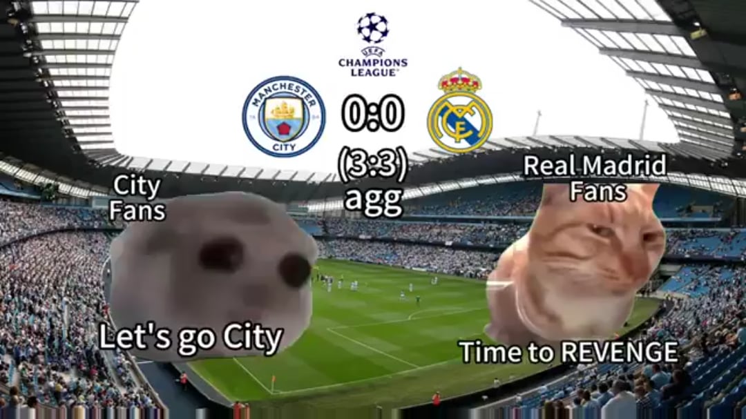 The story of Manchester City x Real Madrid