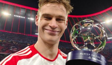 Joshua Kimmich has been named UEFA's Player of the Match