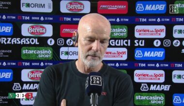 [Mari] “Is there concern that Inter could win the Scudetto in the derby” Pioli: “Inter will win the scudetto, we will do everything to win the derby in the most absolute way. To give satisfaction to the fans and maintain second place in the standings which would still be a prestigious result.”