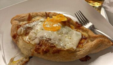 peinirli (cannot remember what kind I order) in Thessaloniki, Greece