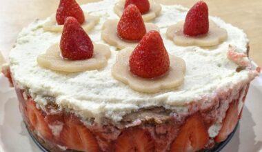 J'ai fait un fraisier