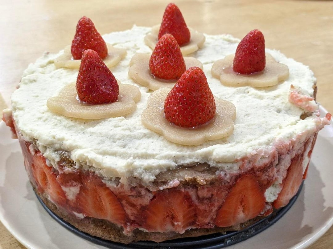 J'ai fait un fraisier