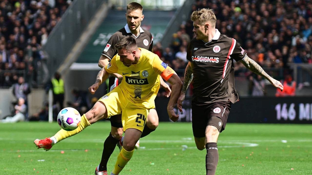 Elversberg gewinnt Sieben-Tore-Spektakel beim FC St. Pauli