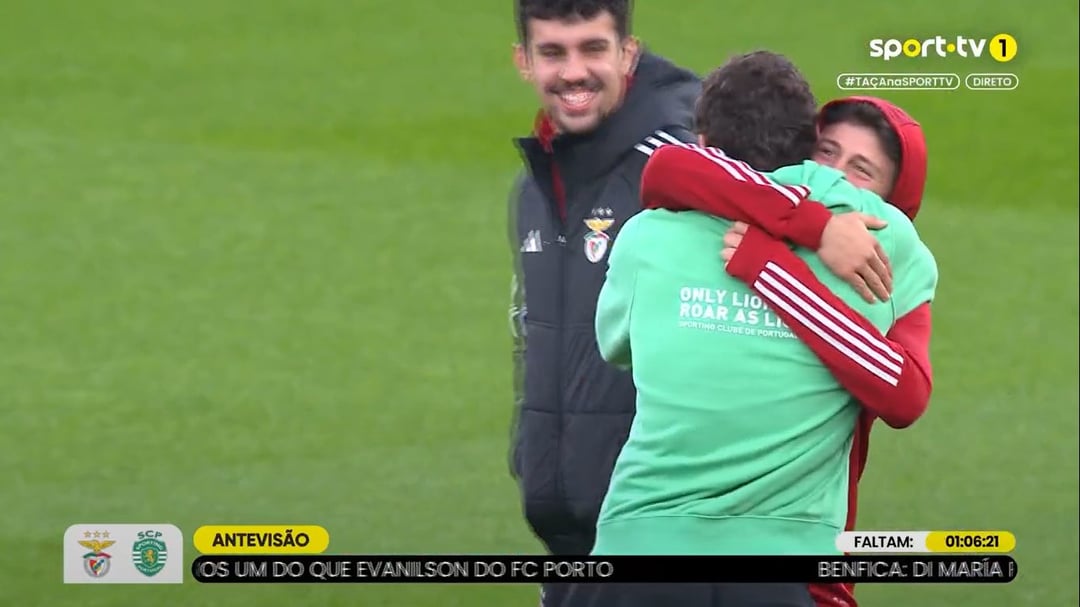 No futebol é isto que fica !
