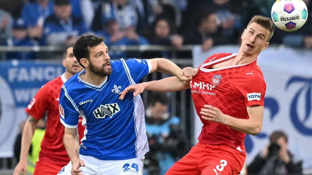 1. FC Heidenheim schießt Darmstadt 98 zurück in die 2. Liga