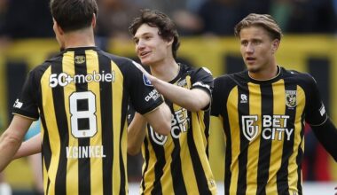 Relegated Vitesse no longer on negative points after 3-2 comeback against Fortuna Sittard