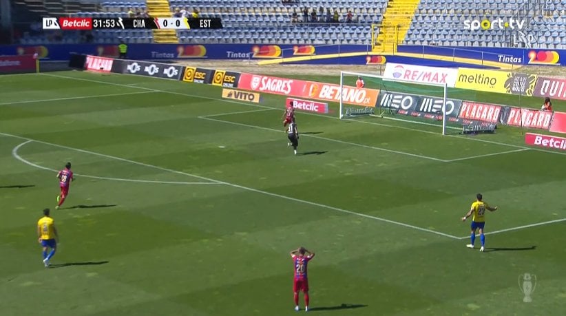 Chaves-Estoril: um golo candidato ao mais caricato da temporada