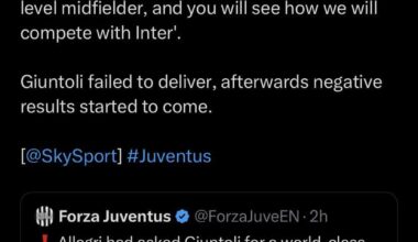 Was Allegri a world class midfielder way from competing?