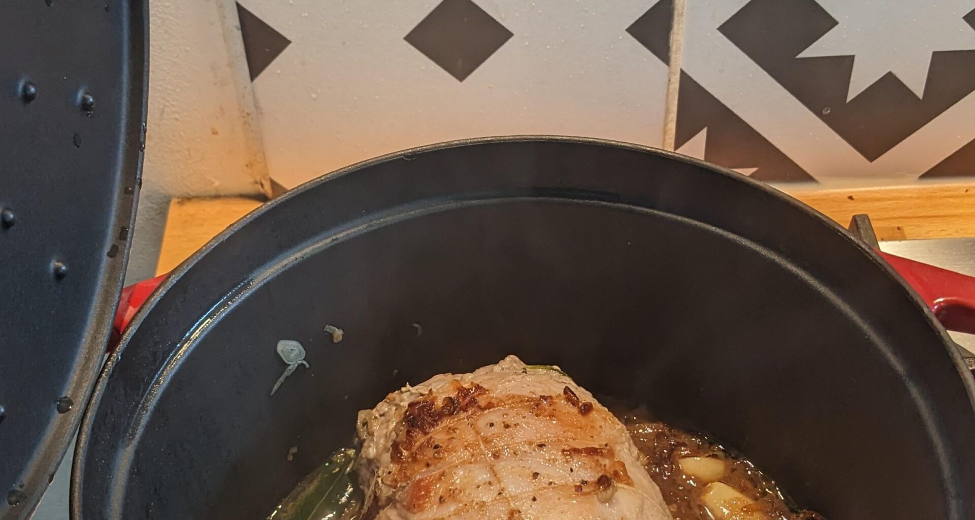 Rôti de porc à la cocotte