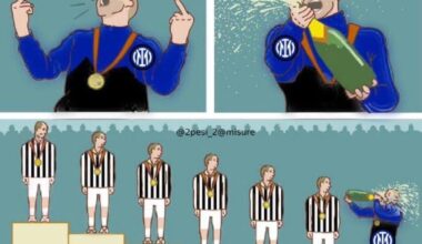 Congratulations to Inter on their Second Star from a Juventus Fan!