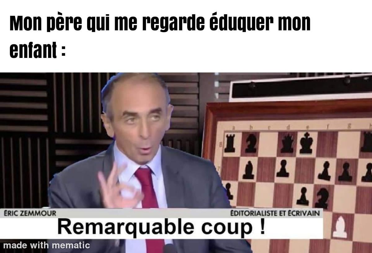 Papa avait des grandes mains 😬