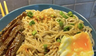 Ramen fait maison :)