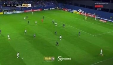 Endrick scored the first goal for Palmeiras in their comeback 2-3 against Independiente del Valle