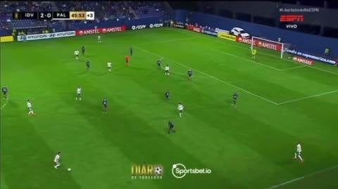 Endrick scored the first goal for Palmeiras in their comeback 2-3 against Independiente del Valle