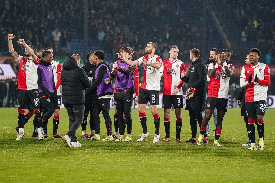Feyenoord is not allowed to celebrate KNVB Cup victory at Coolsingel in case of winning.