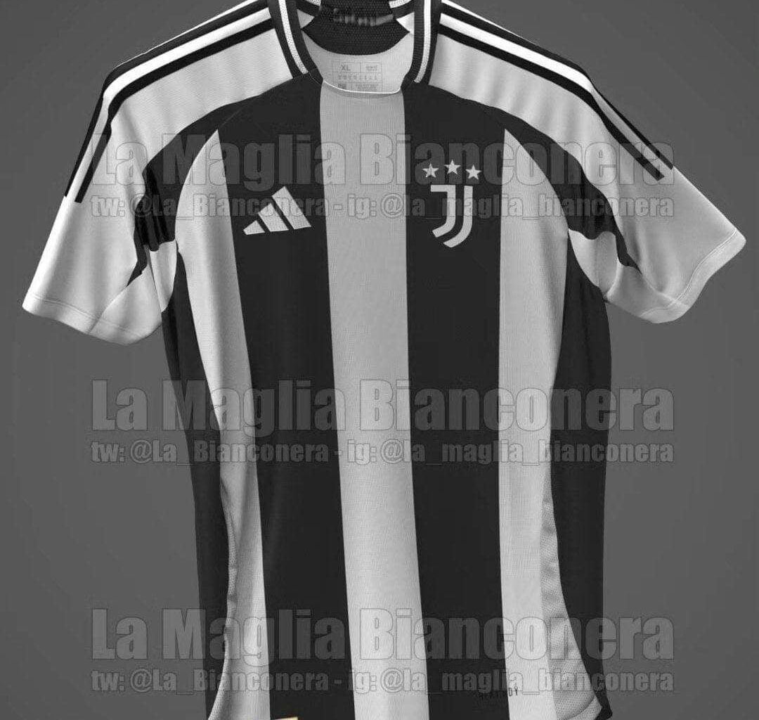 Juventus home kit for 2024/25 by @la_maglia_bianconera (80% accuracy) ⚫️⚪️ #juventus [Around Turin]