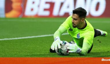Diogo Costa sofreu uma lesão muscular e falha os jogos contra Vitória e Casa Pia, mas deve voltar a tempo do jogo contra o Sporting.