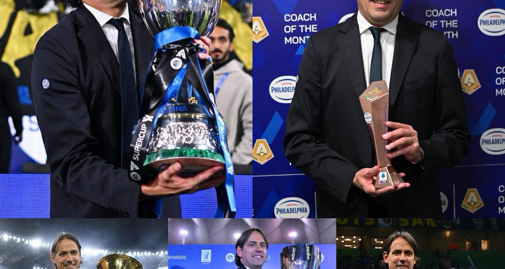 Happy 48th Birthday to Simone Inzaghi 🎂🖤💙