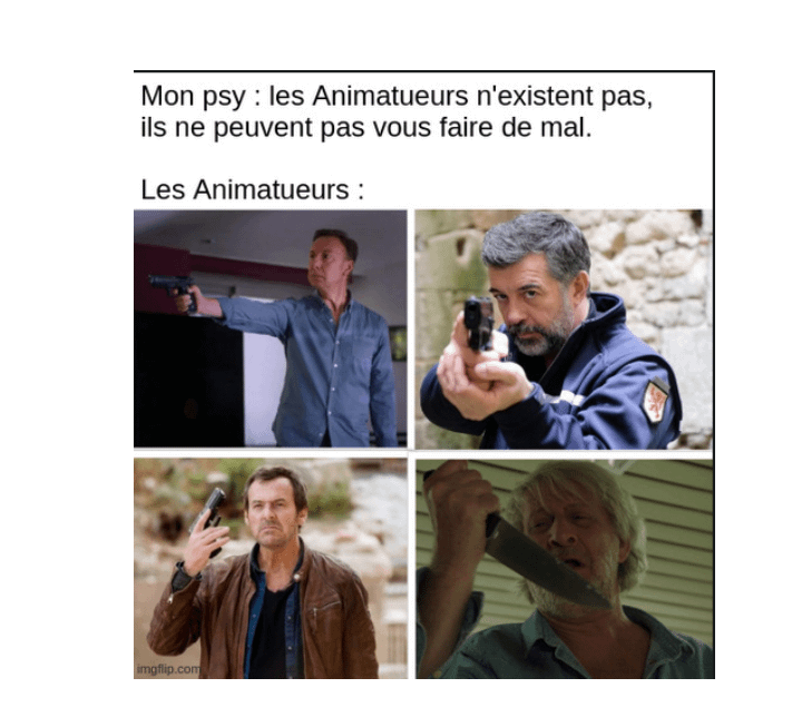 À l'aide