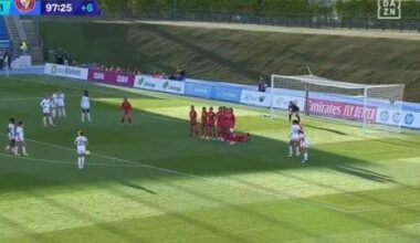 Real Madrid [2] - 1 Levante Las Planas | Claudia Zornoza free kick 98'