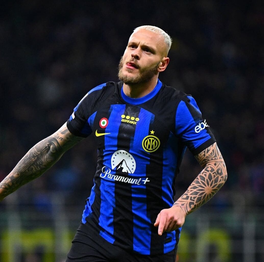 [Inter Xtra] Beppe Marotta on Federico Dimarco: “Dimarco is practically an Inter ultra, he has been with Inter since he was a kid. To become captain, you have to learn. So maybe he will be able to be captain when Lautaro- when Lautaro….yes, when Lautaro retires!”