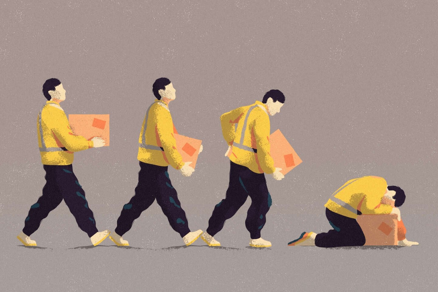 A moins de 30 ans, leur corps est déjà abîmé par le travail : « Ça a quelque chose de déprimant de se rendre compte qu’on est toute cassée si jeune »