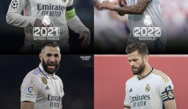 For the fourth season in a row, the first captain of Real Madrid would leave at the end of the season