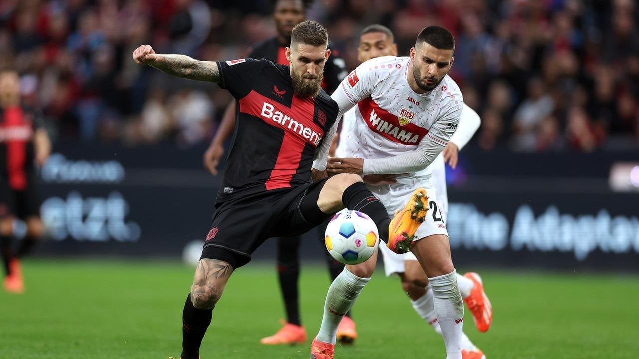 Wieder in der Nachspielzeit: Leverkusen rettet sich auch gegen Stuttgart spät