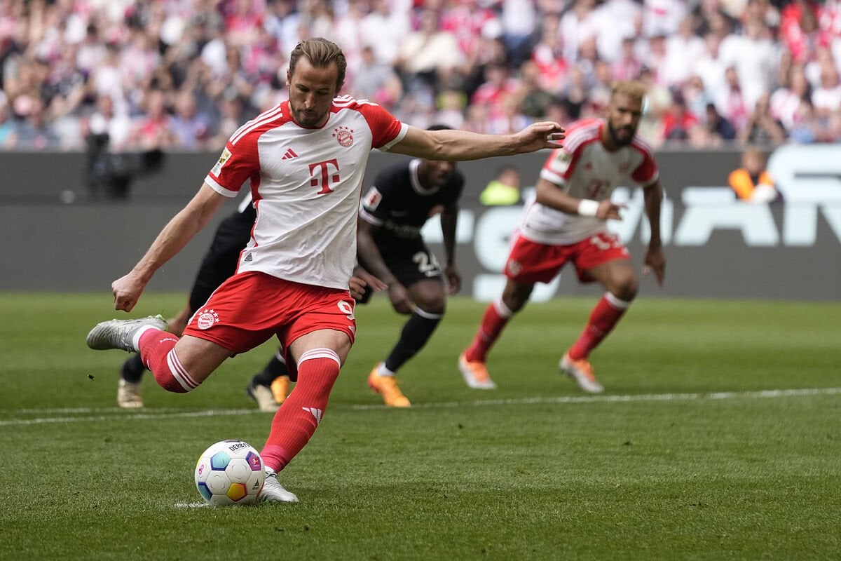 Harry Kane and Bayern Munich brush Eintract Frankfurt aside ahead of Real Madrid... but suffer two injuries