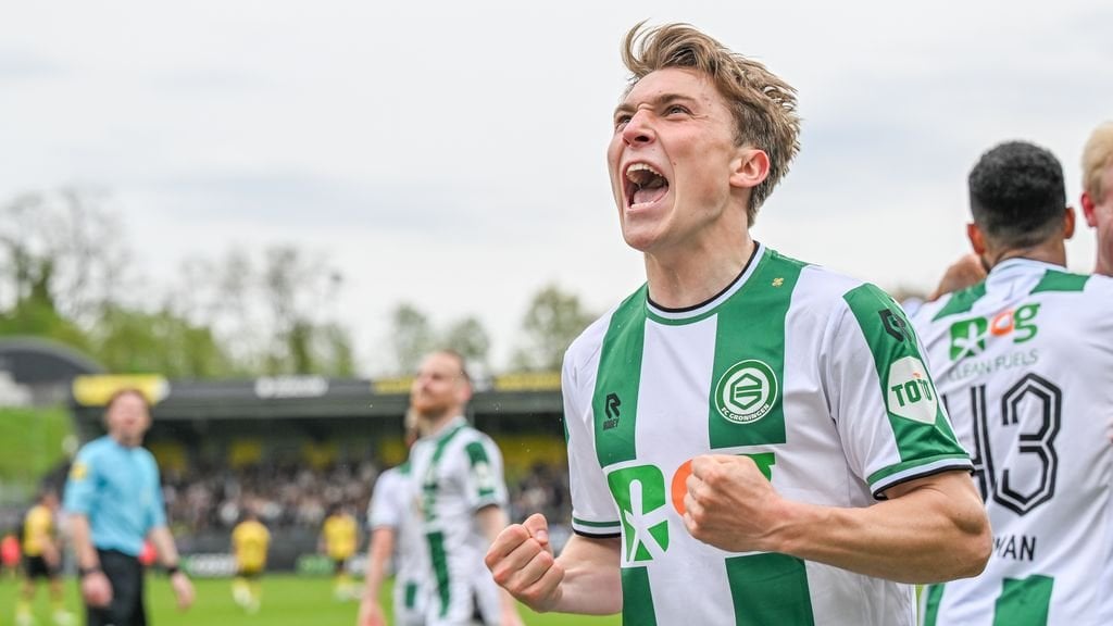 Groningen keep direct promotion hopes alive with 0-1 win against VVV Venlo thanks to young Jorg Schreuders