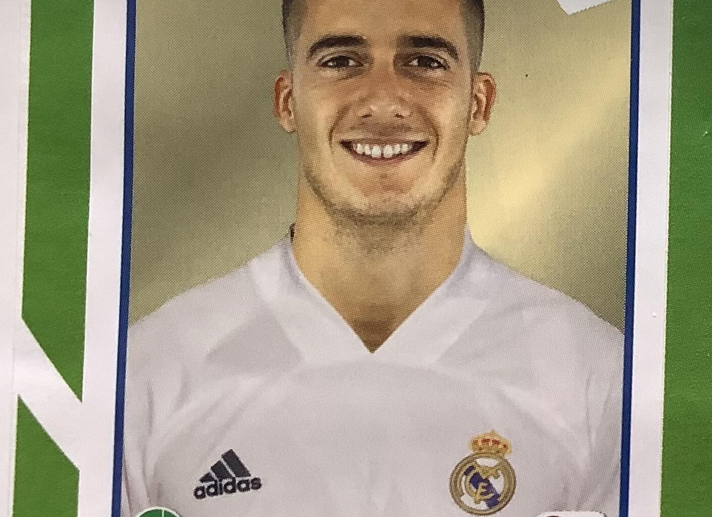 Old Vasquez sticker with him displaying as a attacker, thought it was interesting