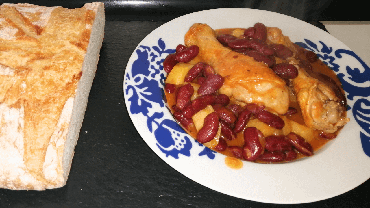Red Beans and Chicken Stew | Simple 45 Minute Recipe