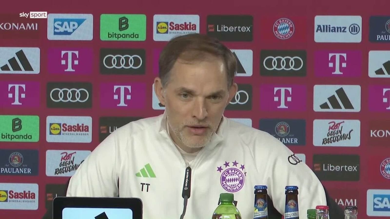Thomas Tuchel schließt Verbleib beim FC Bayern aus: "Ich habe eine Vereinbarung mit dem Verein, die ist kommuniziert und die steht."