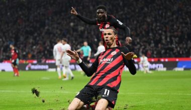 Sieg gegen den FCA: Eintracht dreht Europa-Krimi gegen Augsburg