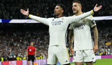 Jude Bellingham's debut season is on course to be one of the greatest ever... Real Madrid's blockbuster British signing has surpassed Beckham and Bale's impact to become the darling of the Bernabeu