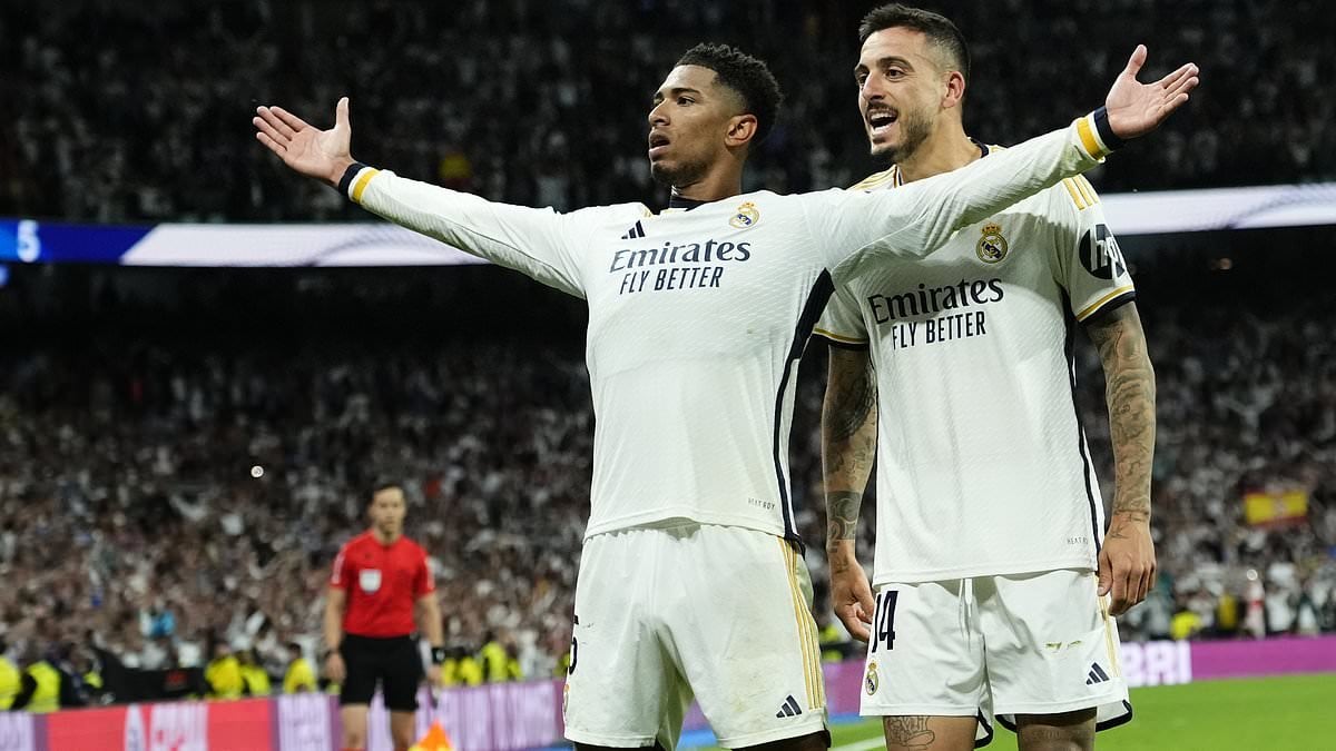 Jude Bellingham's debut season is on course to be one of the greatest ever... Real Madrid's blockbuster British signing has surpassed Beckham and Bale's impact to become the darling of the Bernabeu