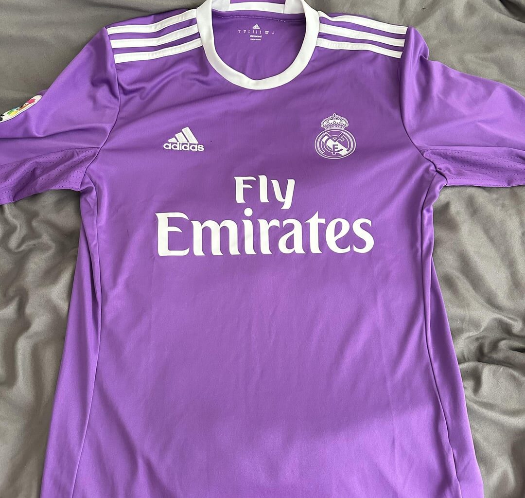 My first Real Madrid jersey :D