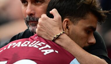 West Ham United are at risk of losing Lucas Paqueta this summer as an £85million release clause becomes active in June.