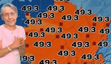 Voici la météo du gouvernement (quand il y avais encore Elisabeth borne )