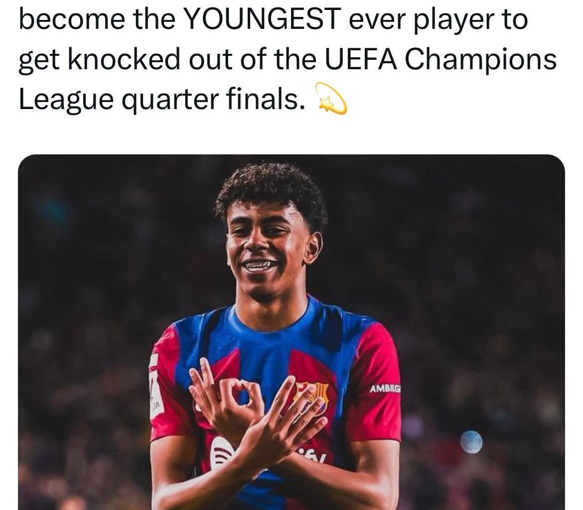 And Cubarsi the 2nd youngest.