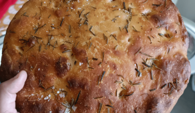 Ma première focaccia