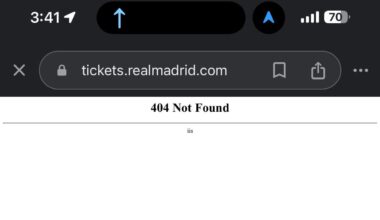 Real Madrid website not working?? Help.